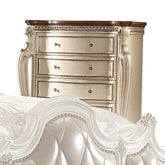 Picardy Antique Pearl & Cherry Oak Chest Model 26906 By ACME Furniture